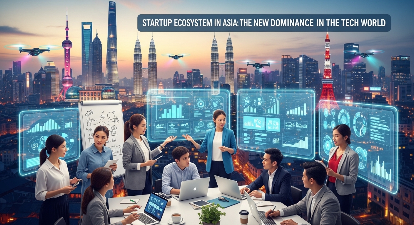 Ekosistem Startup di Asia: Dominasi Baru Dalam Dunia Teknologi